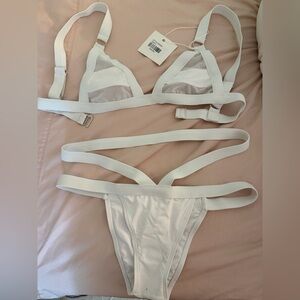 Elegant White Bikini Set